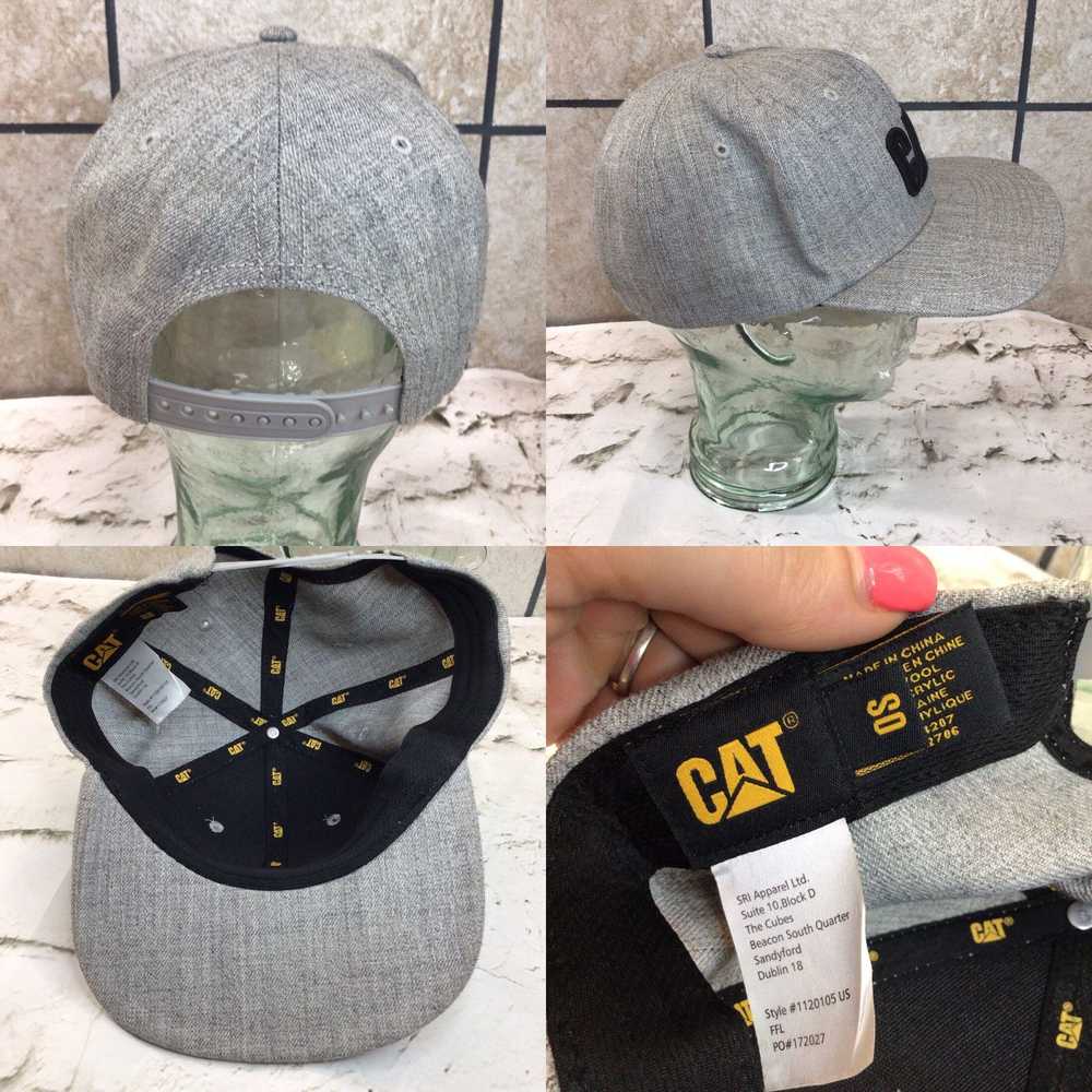 Vintage Cat Gray Ball Cap Hat - image 4