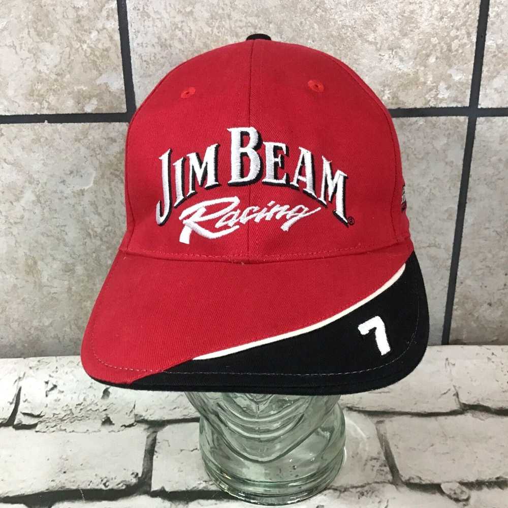 NASCAR Jim Beam Racing Nascar Hat Mens One Size R… - image 1