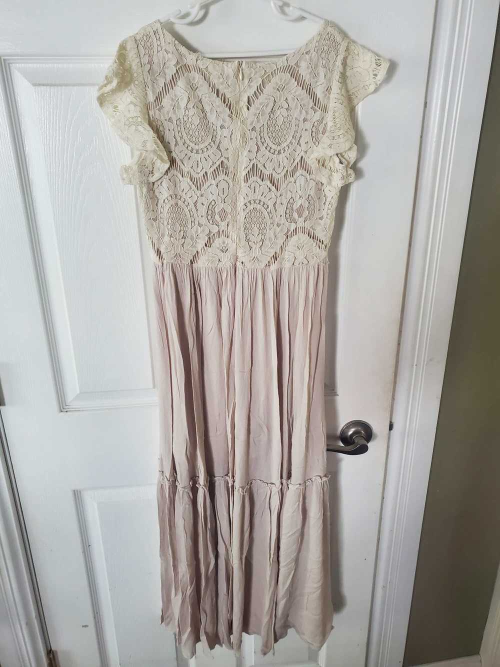 Joyfolie Macy Dress in Cream - image 4