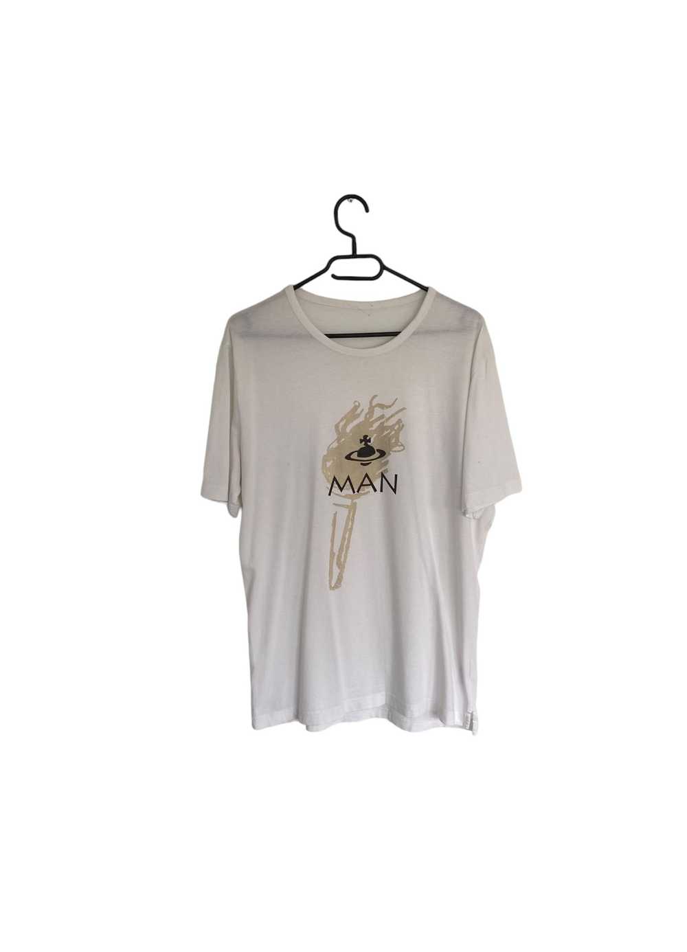 Tee × Vivienne Westwood Vivienne Westwood big logo, spellout tee