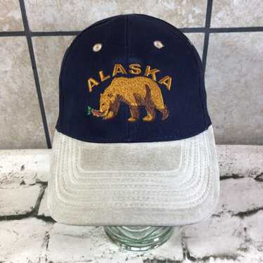 Bally Vintage Alaska Hat Mens Strapback Grizzly Be