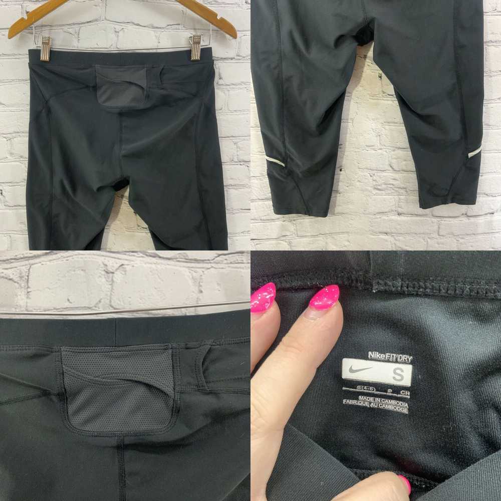 Nike Nike Fit Dry Pants Womens Sz S Stretch Black… - image 4