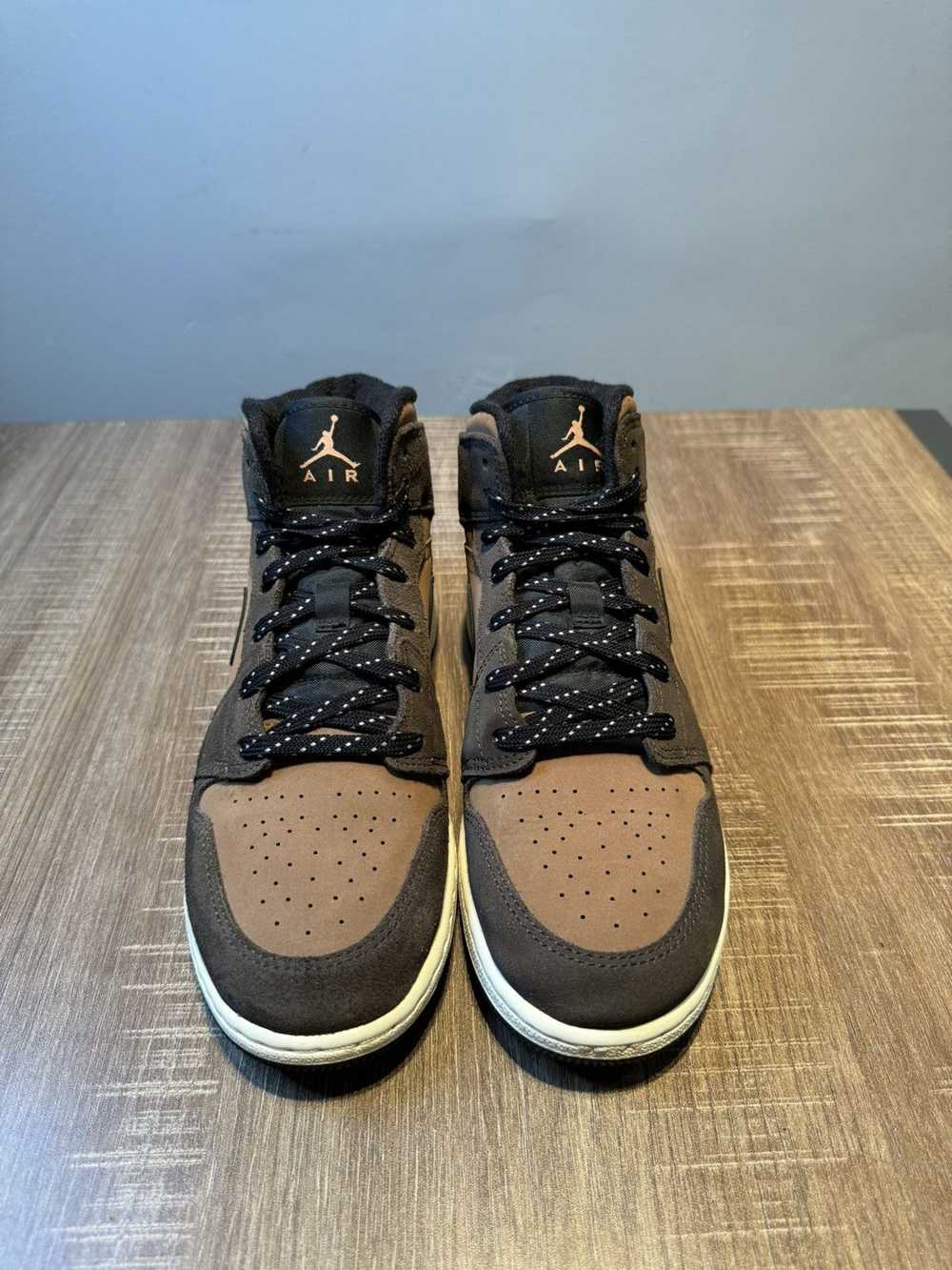 Jordan Brand Nike Air Jordan 1 Mid SE GS Earth To… - image 3