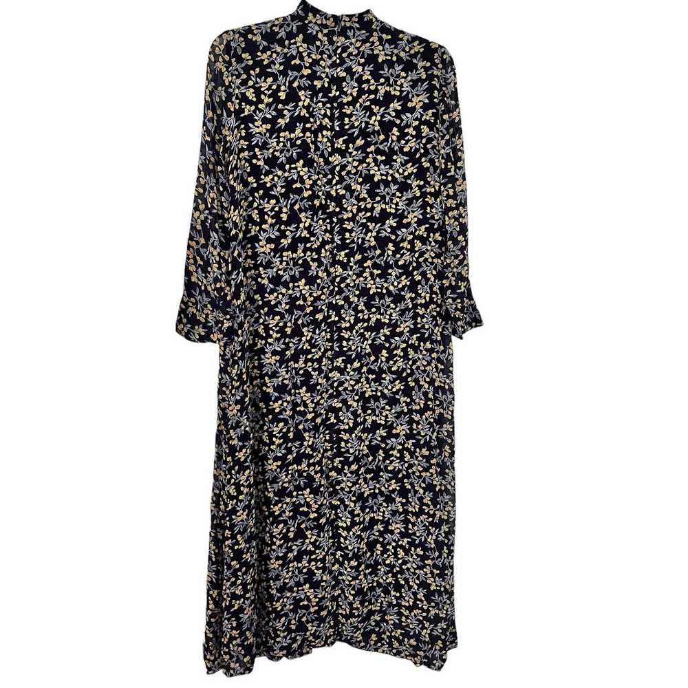 Ganni GANNI The Fran Floral-Print Georgette Midi … - image 3