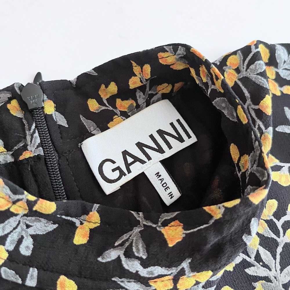 Ganni GANNI The Fran Floral-Print Georgette Midi … - image 8