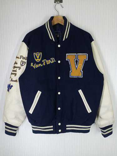 Japanese Brand × Van × Varsity Jacket Japanese Br… - image 1