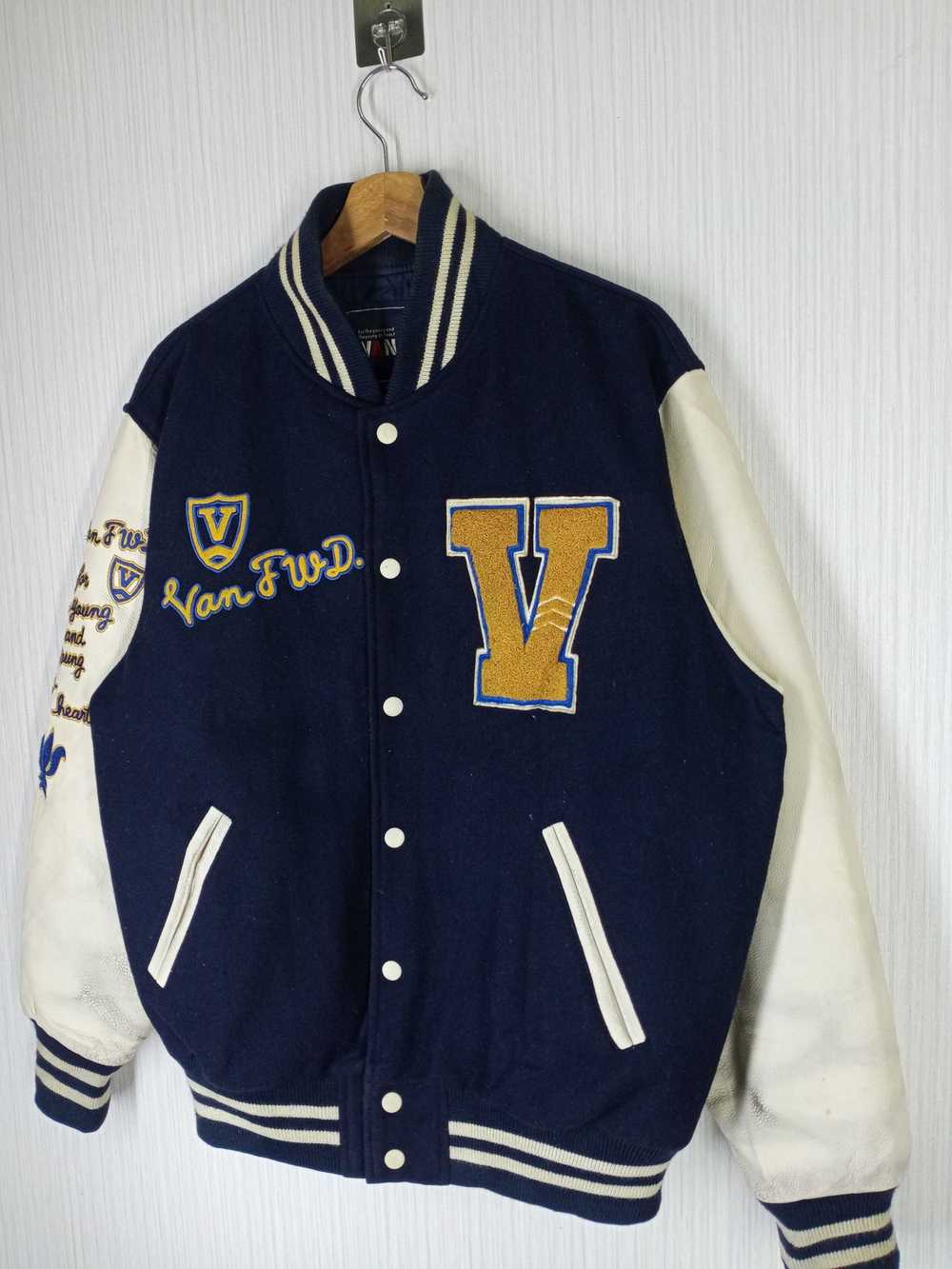 Japanese Brand × Van × Varsity Jacket Japanese Br… - image 3