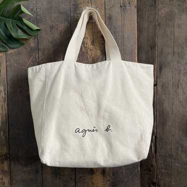 Agnes B. × Designer Vintage Agnes B Tote Bag - image 1