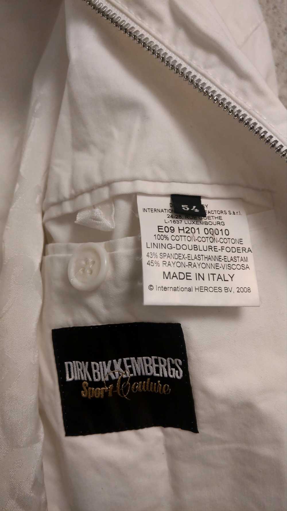 Dirk Bikkembergs × Rare 2009 Metal Pin Jacket Spo… - image 12