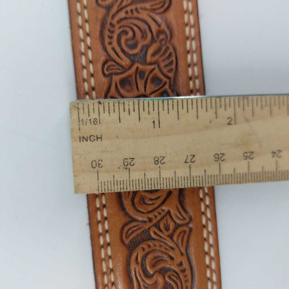 Other Jerry TexTan Western Personalized Tooled Le… - image 4