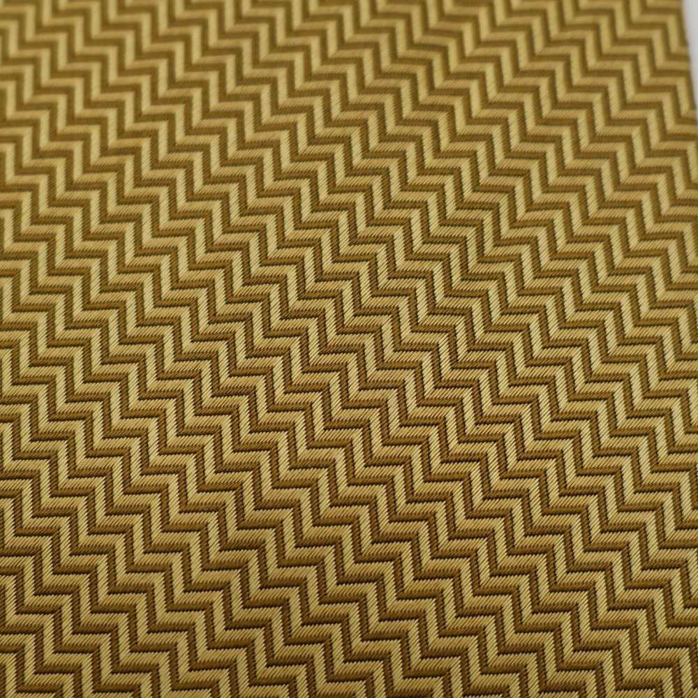 Vintage Jacobs Roberts LTD Yellow Herringbone Wov… - image 2