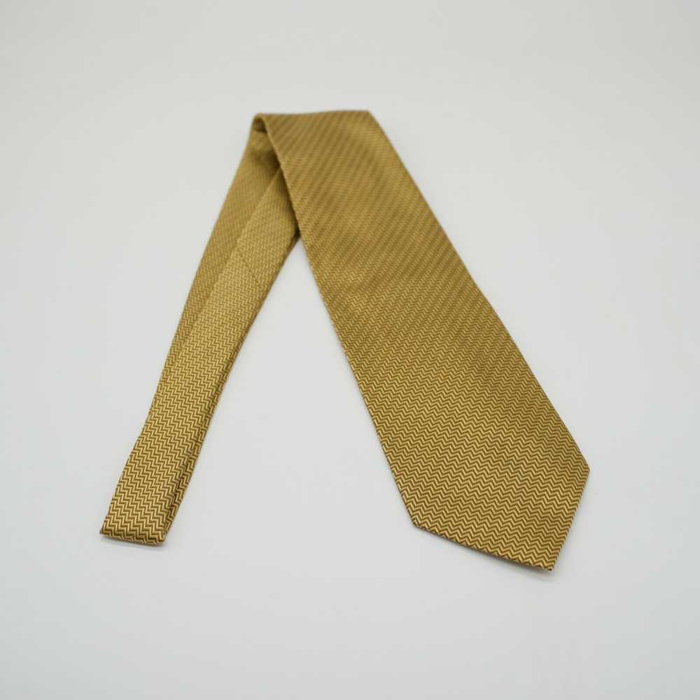 Vintage Jacobs Roberts LTD Yellow Herringbone Wov… - image 6