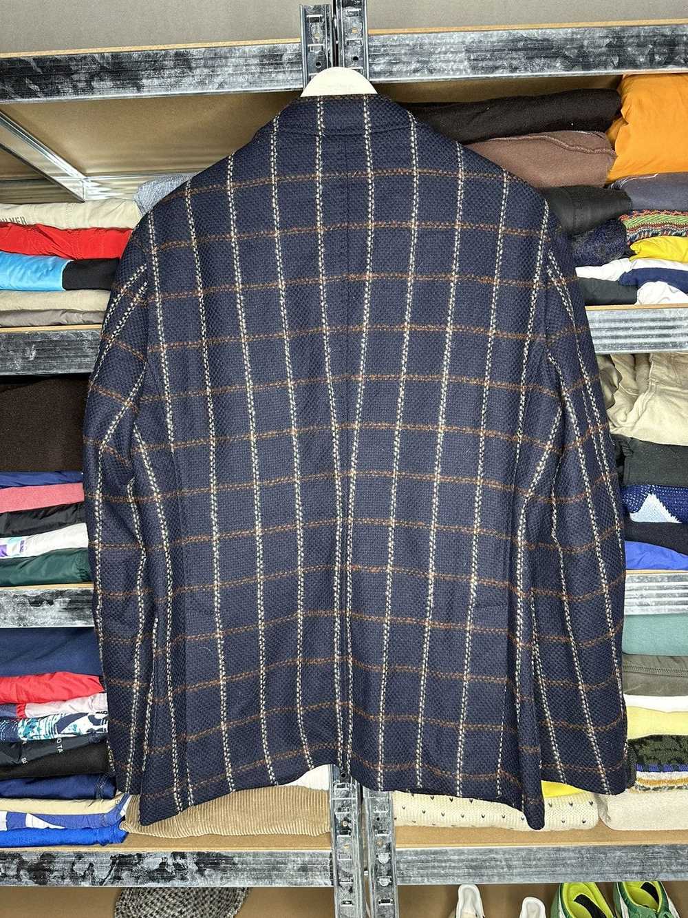 Luxury × Paoloni PAOLONI Checked Jacket Blazer Co… - image 2