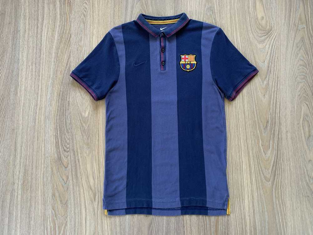 F.C. Barcelona × Nike × Vintage Nike Vintage FC B… - image 2