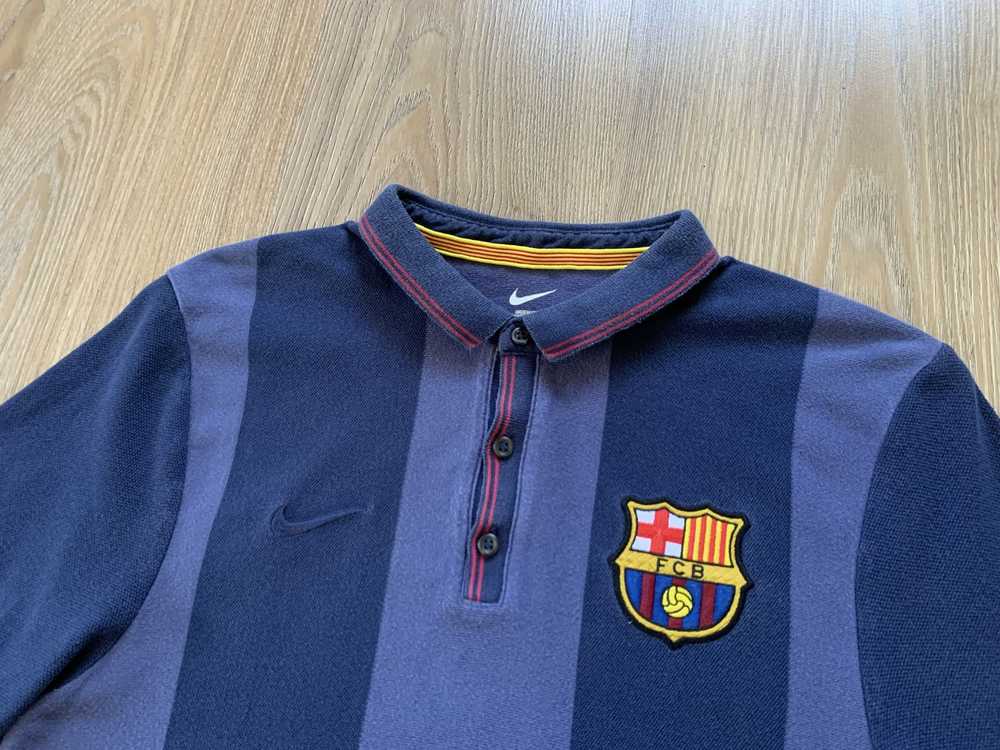 F.C. Barcelona × Nike × Vintage Nike Vintage FC B… - image 4