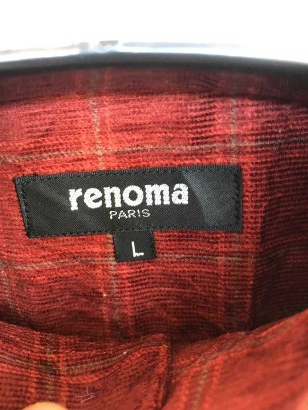 Flannel × Renoma × Streetwear Vintage Renoma Plai… - image 4