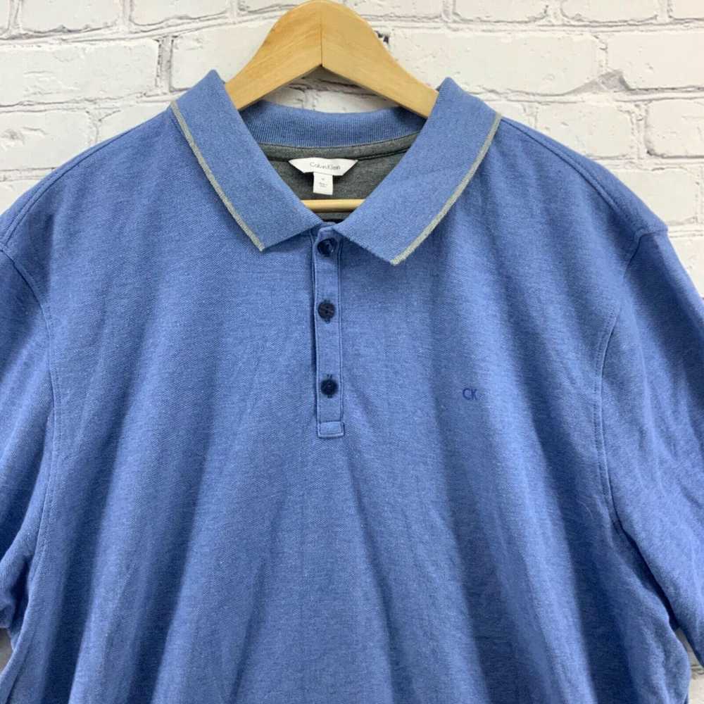 Calvin Klein Calvin Klein Polo Light Blue Mens Sz… - image 2