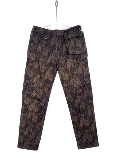 Undercover AW03 Paper Doll Osama Skull Cargo Pants