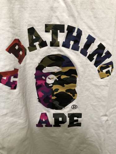 Bape Mix Camo College Tee