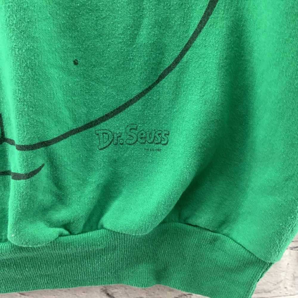 Hanes Hanes Dr Suess Sweatshirt Sz S Green The Gr… - image 3