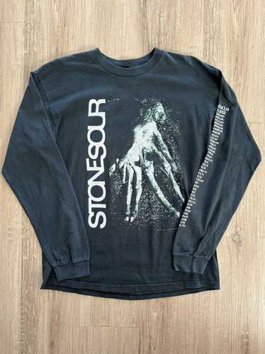 Band Tees × Vintage Vintage Stone Sour 2002 Tour … - image 1