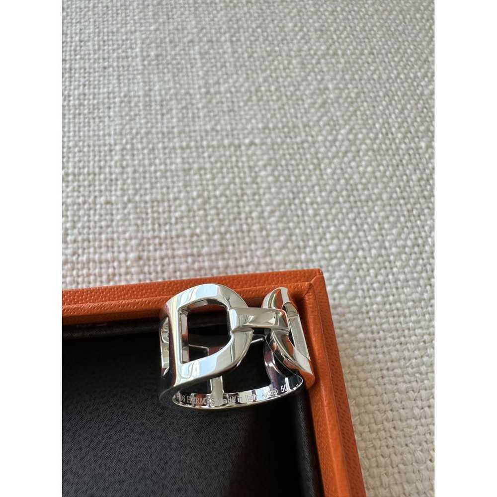 Hermès Silver ring - image 3