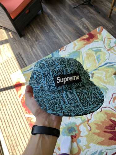 Supreme Supreme Tribal Soft Bill Camp Cap FW11 Blu