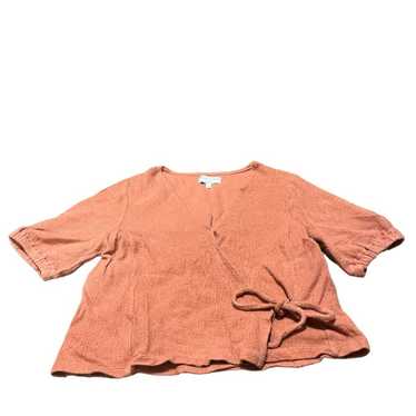 Madewell Orange/Pink Texture and Thread Madewell B