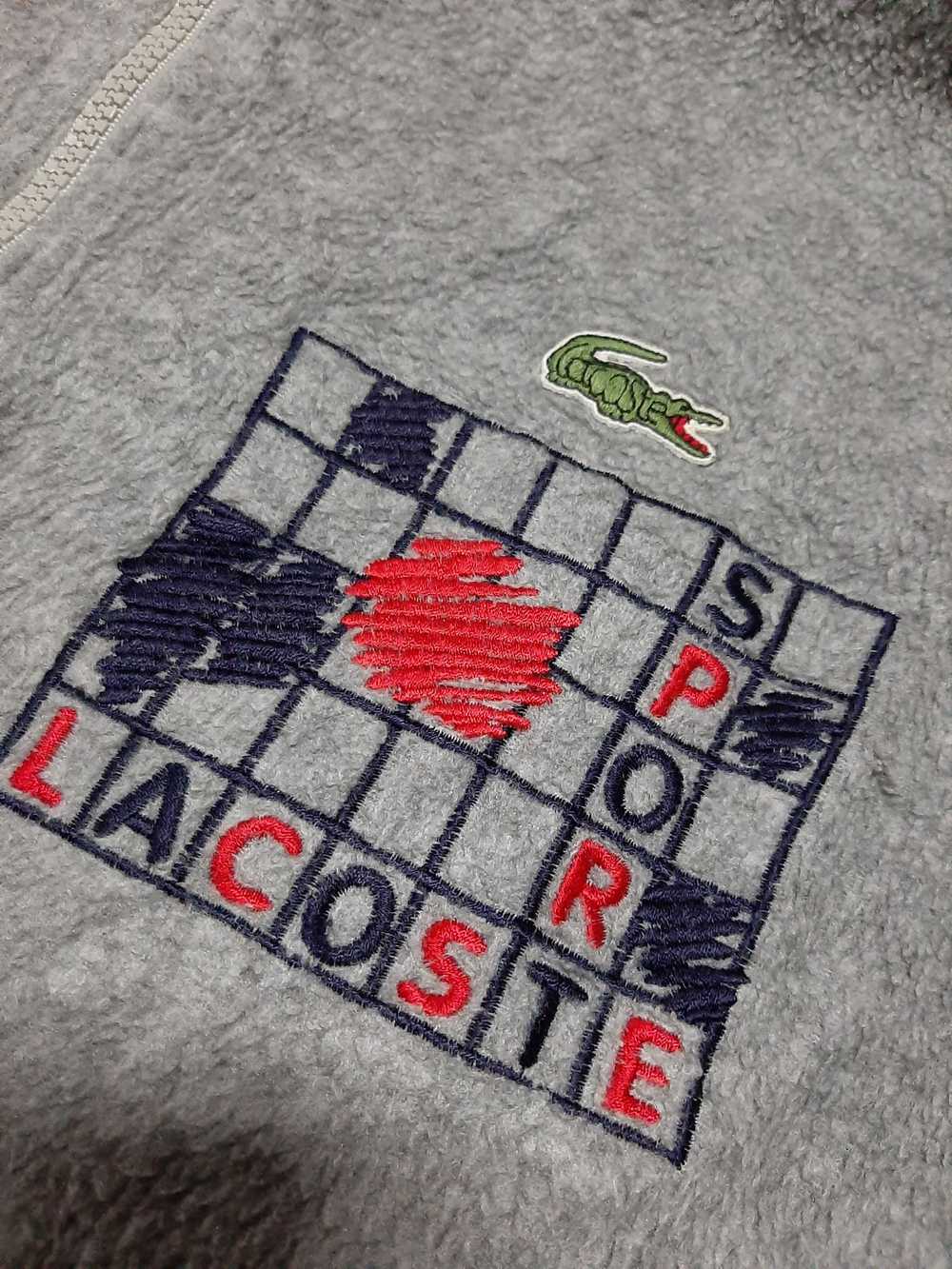 Lacoste × Vintage VINTAGE LACOSTE QUARTER ZIPPER … - image 3