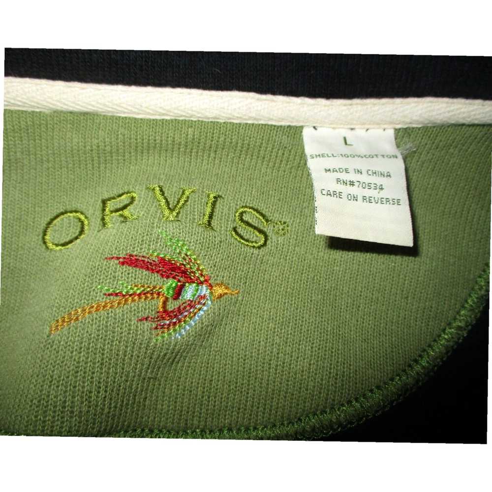 Orvis Authentic ORVIS Blue Classic Fit Long Sleev… - image 6