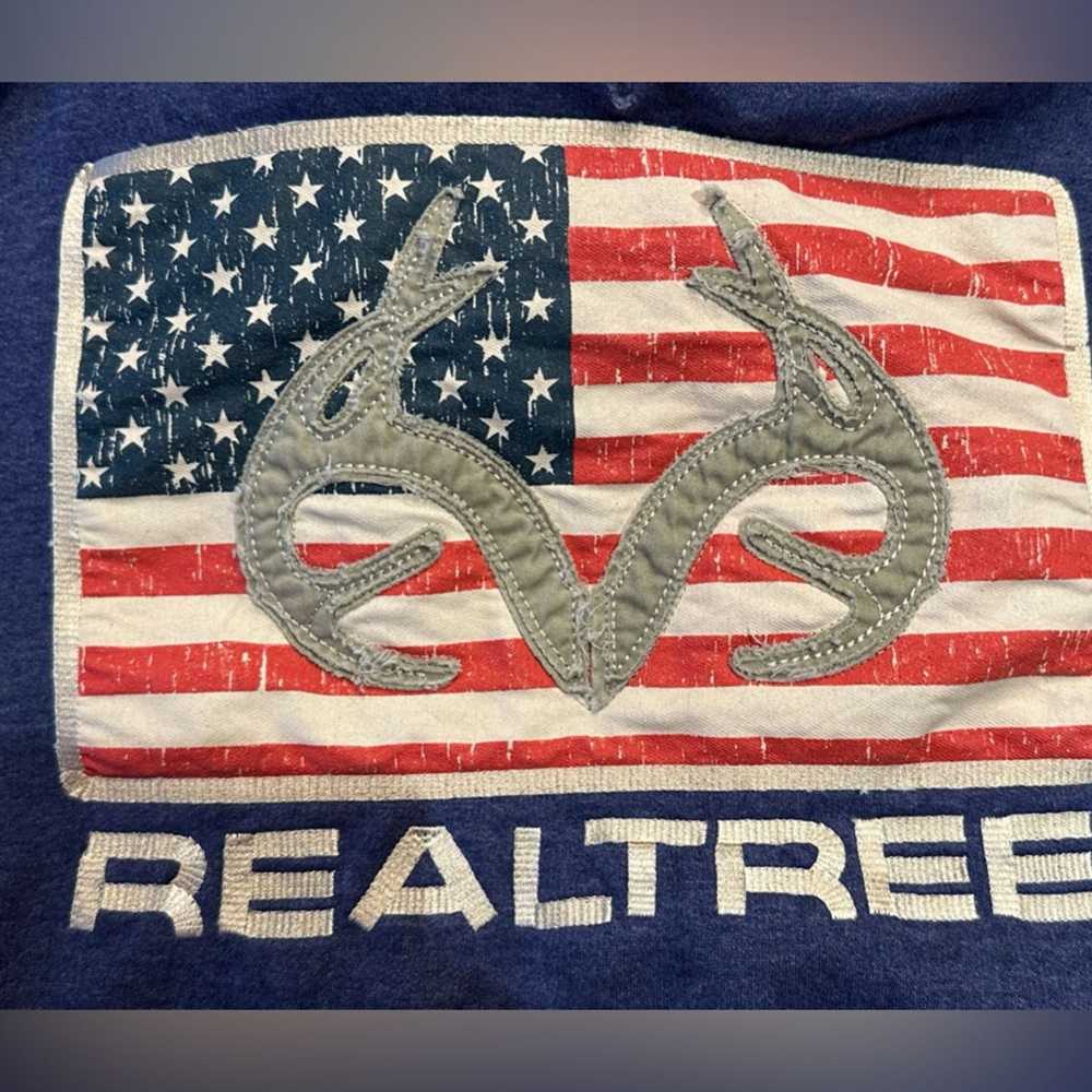 Realtree RealTree Denim Blue Adult Medium Hoodie … - image 4