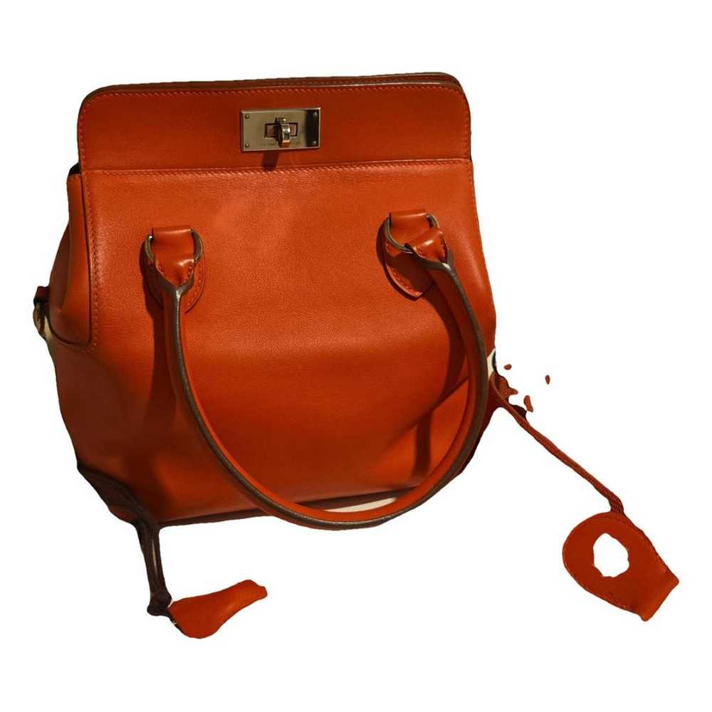 Hermès Toolbox leather handbag - image 1