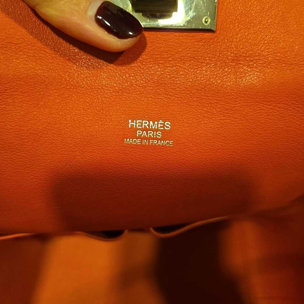 Hermès Toolbox leather handbag - image 5