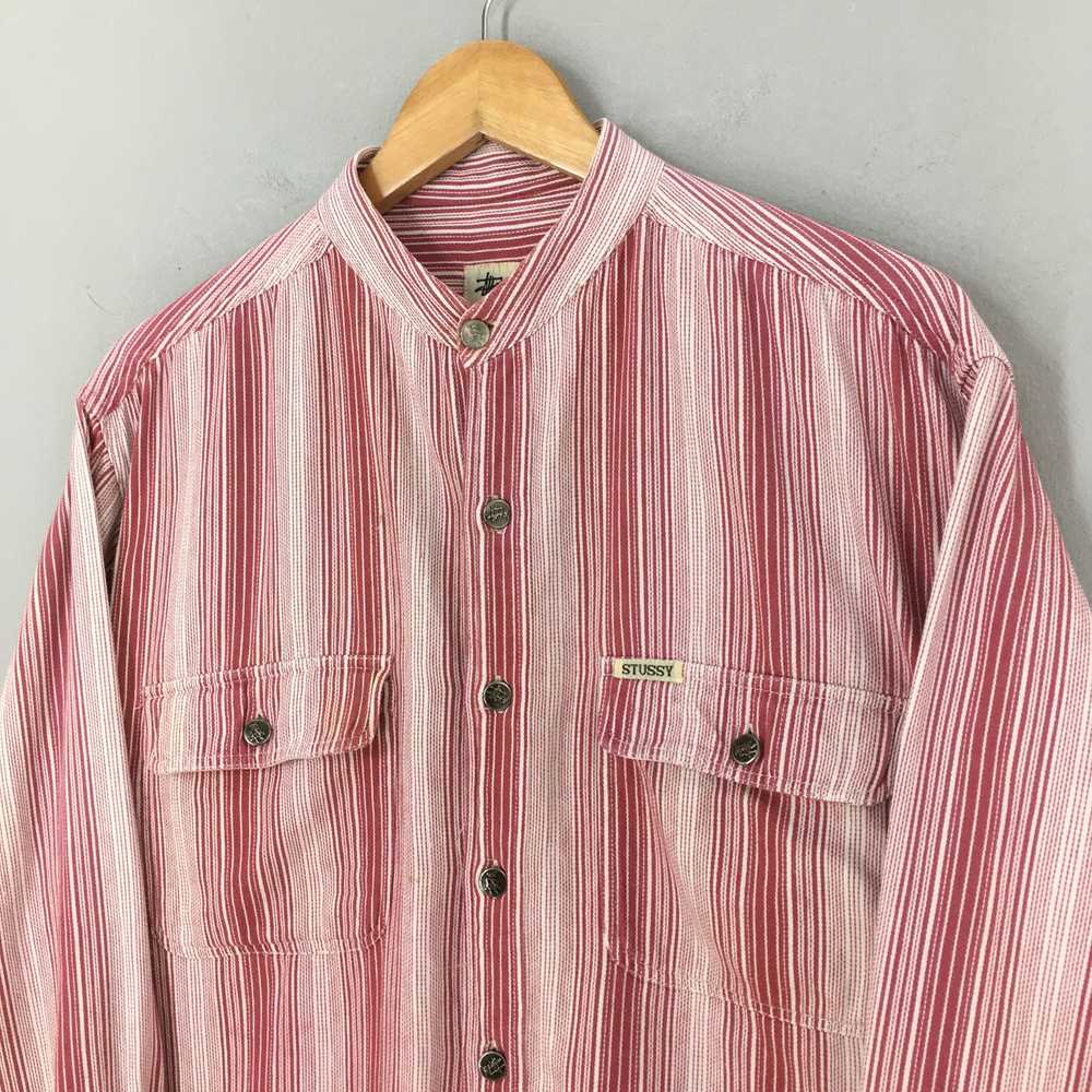 Flannel × Stussy × Vintage Vintage Stussy Usa Ska… - image 3