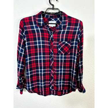 Rails Rails Flannel Shirt Womens Size Medium Red B