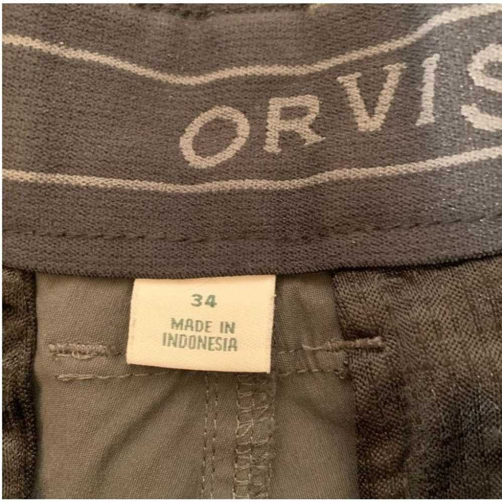 Orvis Orvis cargo shorts Gray size 34 mens euc - image 2