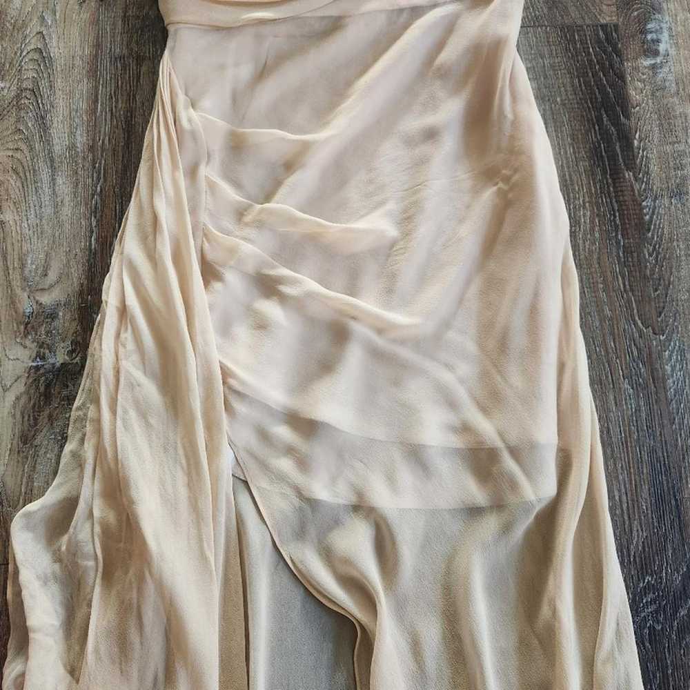 Retrofête Silk maxi dress - image 5