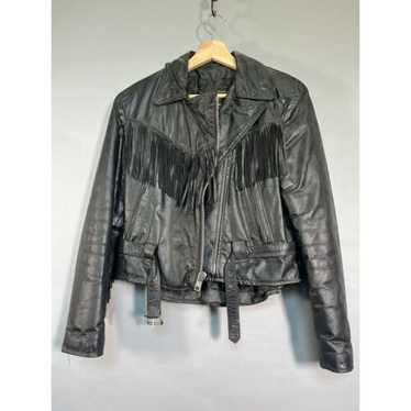 70s fringe jacket womens - Gem