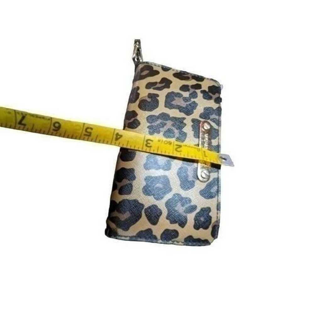 Michael kors wallet clutch leopard print - image 4