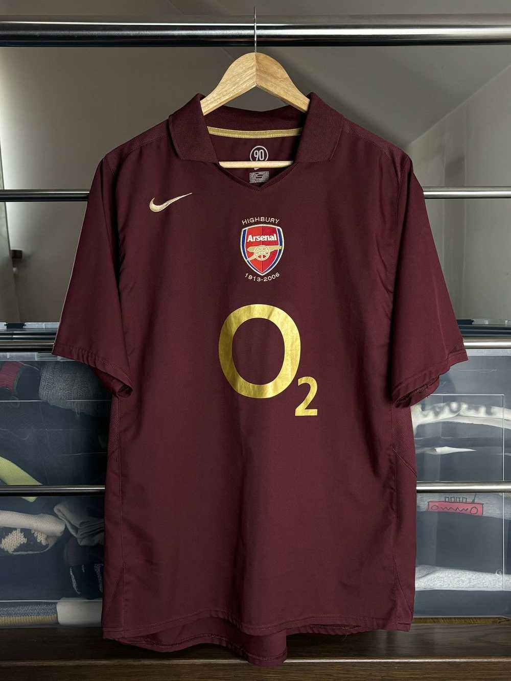 Nike × Soccer Jersey × Vintage Vintage Nike Arsen… - image 1