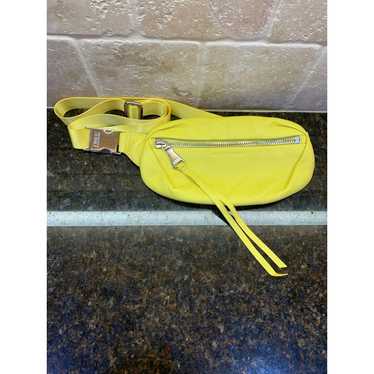 Aimee Kestenberg Milan Leather Belt Bag Lemon NWOT