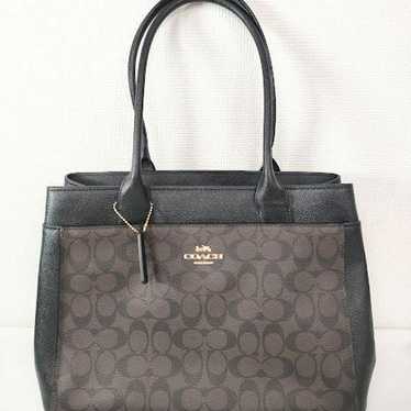 COACH F31475 Tote Bag Signature Handbag - image 1