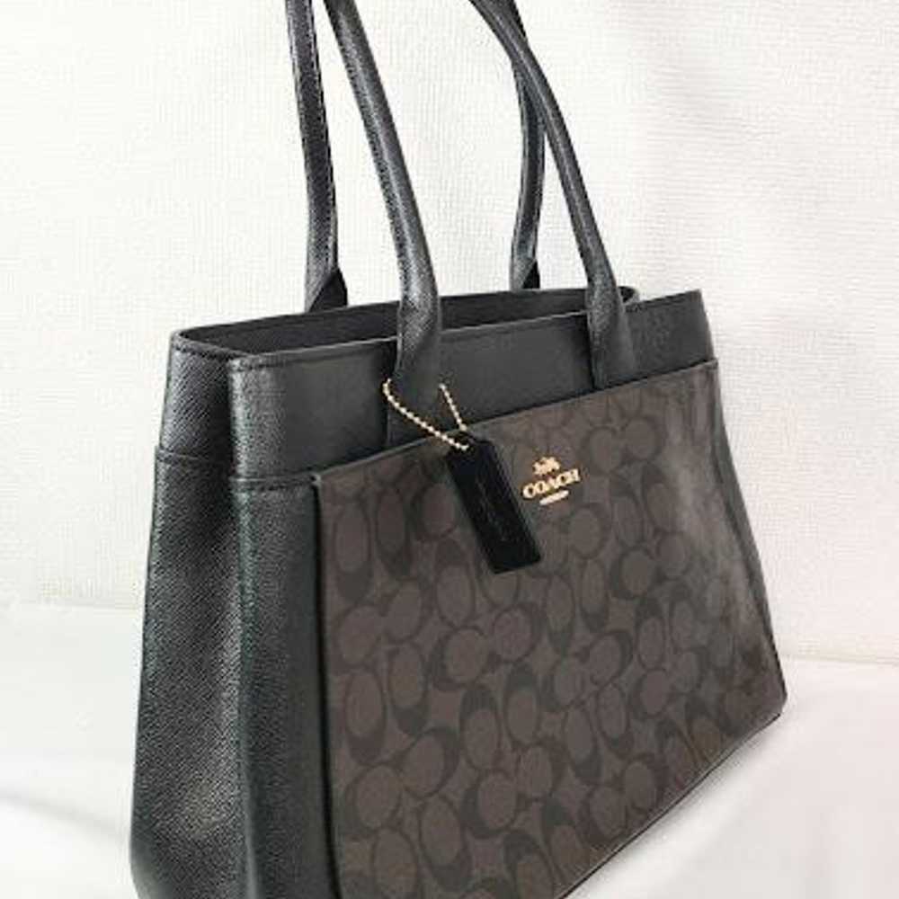 COACH F31475 Tote Bag Signature Handbag - image 2