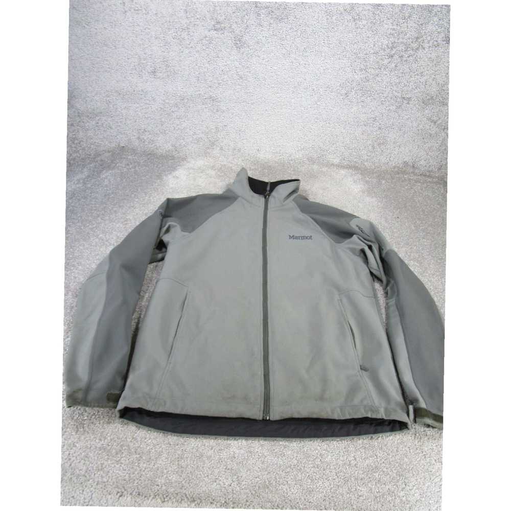 Marmot Soft Mens Large Gray Outdoor Windbreaker J… - image 1