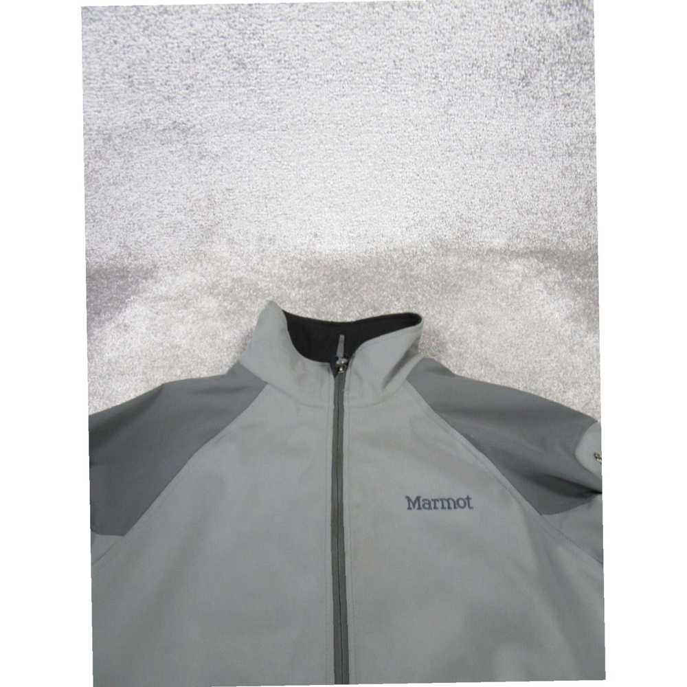 Marmot Soft Mens Large Gray Outdoor Windbreaker J… - image 2