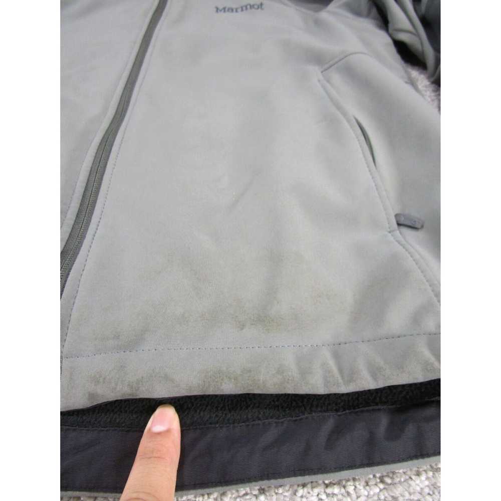 Marmot Soft Mens Large Gray Outdoor Windbreaker J… - image 3