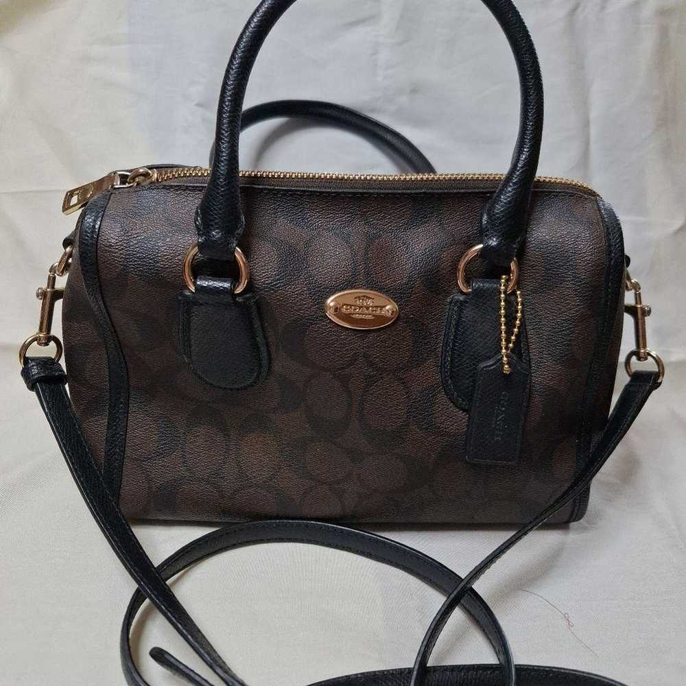 Coach shoulder bag Brown Leather - image 1