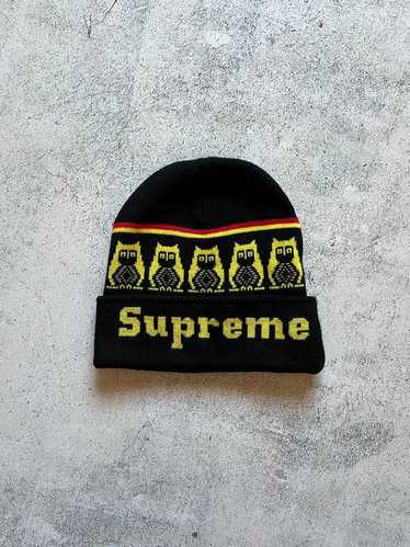 Streetwear × Supreme × Vintage SUPREME OWL BEANIE 