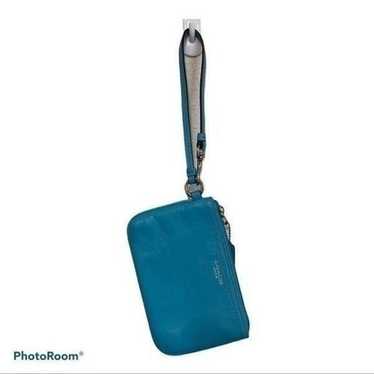 Coach Turquoise Blue Wristlet