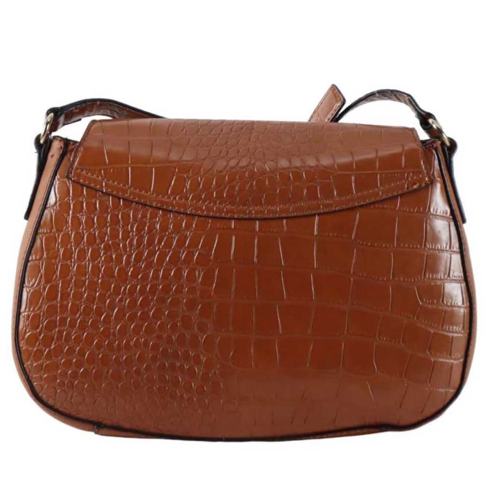 GUESS Shoulder Bag Logo Crossbody Crocodile Patte… - image 2